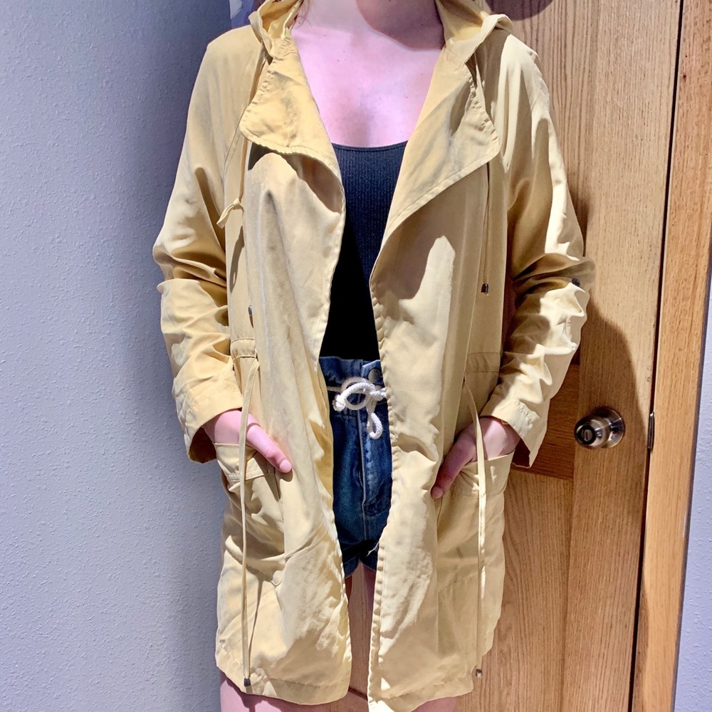 light yellow jacket